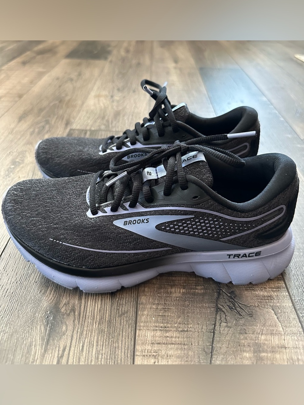 Brooks Trace 2 Purple Black Purple Running Shoes Womens 6.5 1203751B049